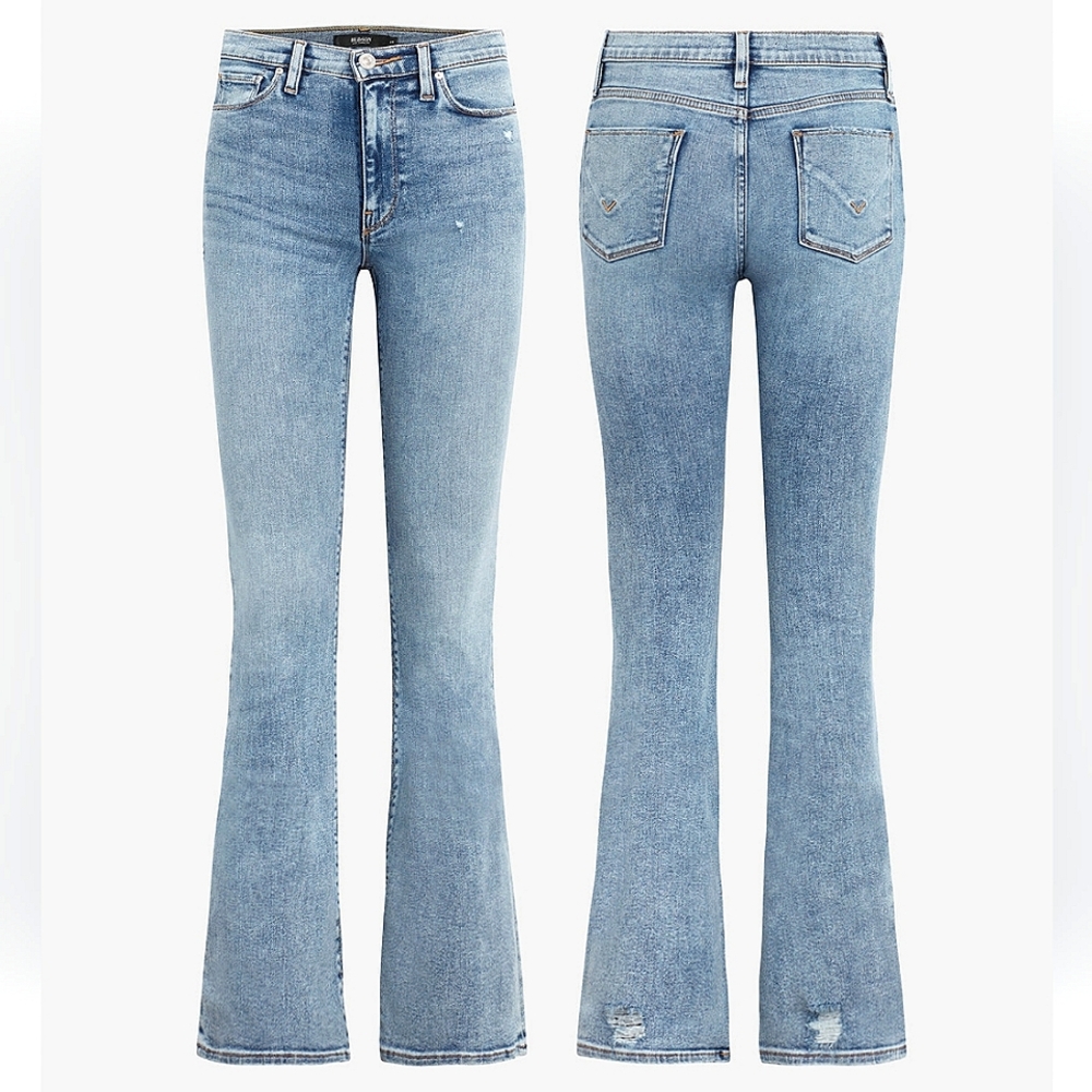 NWT Hudson Barbara High-Waist Bootcut in Pure Shores Jeans